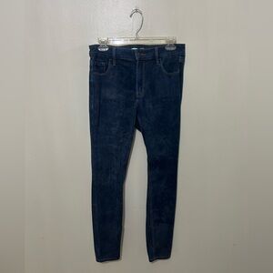 OLD NAVY | Dark Blue Stonewashed Rockstar Super Skinny Jeans 24/7 Sculpt, Size 8